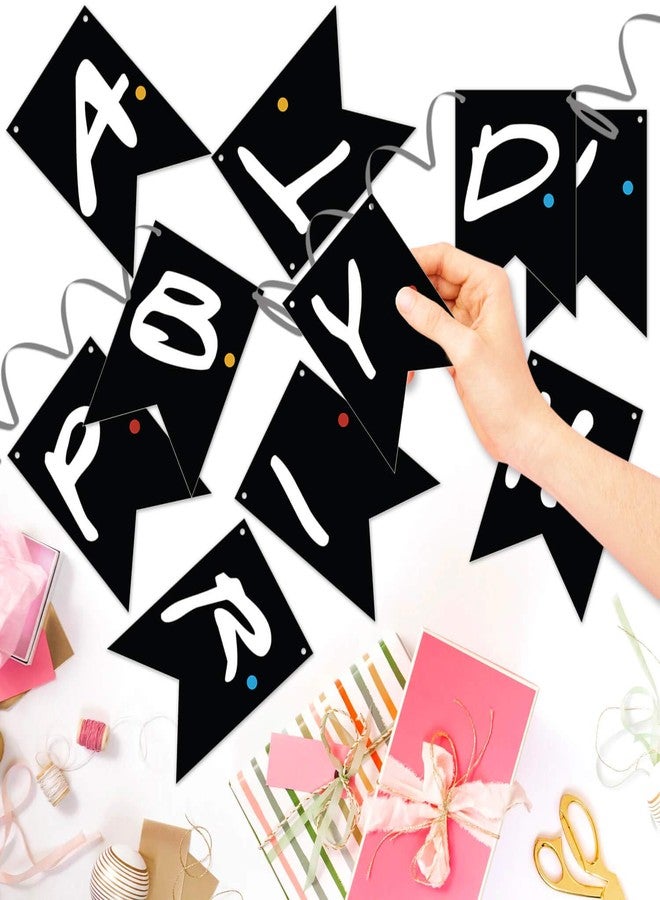 Festiko® Friends Birthday Party Decorations- Friends Party Decorations,Birthday Party Supplies,Themed Banner - Image 3
